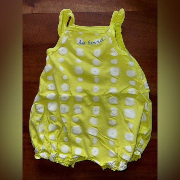 Carter's Other - Carters “so loved” romper 3m